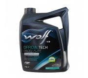 Синтетическое моторное масло 0W20 OFFICIALTECH LS-FE 4L (BMW LONGLIFE-17FE+ / CHRYSLER MS 12145 / FIAT 9.55535-GSX / FORD WSS-M2C945-A / JAGUAR-LAND ROVER STJLR.03.5006 / MB 229.71 / MB 229.72 / OPEL OV0401547 / VOLVO VCC RBS0-2AE ) 8339370 WOLF (Бельгия)