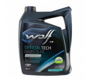 Синтетическое моторное масло 0W20 OFFICIALTECH LS-FE 5L (BMW LONGLIFE-17FE+ / CHRYSLER MS 12145 / FIAT 9.55535-GSX / FORD WSS-M2C945-A / JAGUAR-LAND ROVER STJLR.03.5006 / MB 229.71 / MB 229.72 / OPEL OV0401547 / VOLVO VCC RBS0-2AE ) 8339479 WOLF (Бельгия)