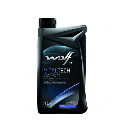 Синтетичне моторне масло 0W30 VITALTECH V 1L (VOLVO VCC 95200377 / BMW LONGLIFE-01 FE / RENAULT RN 0700 / VW 503.00 / VW 506.00 / VW 506.01) 8324062 WOLF (Бельгія)