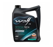 Синтетическое моторное масло 5W30 OFFICIALTECH C3 LL III 4L (BMW LONGLIFE-04 / MB 229.31 / MB 229.51 / MB 229.52 / PORSCHE C30 / VW 504.00/507.00 / FIAT 9.55535-S3 / VW 503.01 / OPEL OV0401547) 1048180 WOLF (Бельгия)