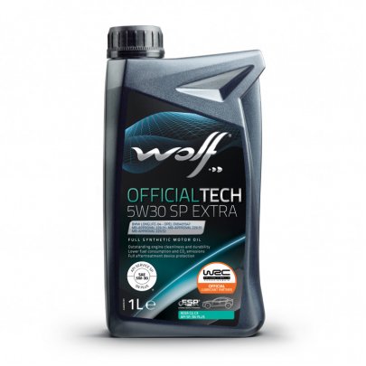 Синтетическое моторное масло  5W30 OFFICIALTECH C3 SP EXTRA 1L (FIAT 9.55535-S1/9.55535-S3 / FORD WSS-M2C917-A / MB 229.31/229.51/ 229.52 / OPEL OV0401547/GM-LL-A-025/GM-LL-B-025 / RENAULT RN 0700/0710 / VW 505.00/505.01) 1049358 WOLF (Бельгия)