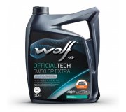 Синтетическое моторное масло 5W30 OFFICIALTECH C3 SP EXTRA 5L (FIAT 9.55535-S1/9.55535-S3 / FORD WSS-M2C917-A / MB 229.31/229.51/ 229.52 / OPEL OV0401547/GM-LL-A-025/GM-LL-B-025 / RENAULT RN 0700/0710 / VW 505.00/505.01) 1049360 WOLF (Бельгия)