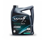 Полусинтетическое моторное масло 10W40 OFFICIALTECH CP 5L (FIAT 9.55535-D2/9.55535-G2 / LADA-AVTOVAZ / MB 226.5 / MB 229.1 / MB 229.3 / PSA B71 2300-2022 / RENAULT RN 0700/RN 0710 / VW 501.01 / VW 505.00) 1052861 WOLF (Бельгия)