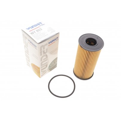 Масляний фільтр (висота 112мм) Renault Scenic 3 / Рено Сценік 3 1.6dCi 2009-2016 WY802 WUNDER (Туреччина)