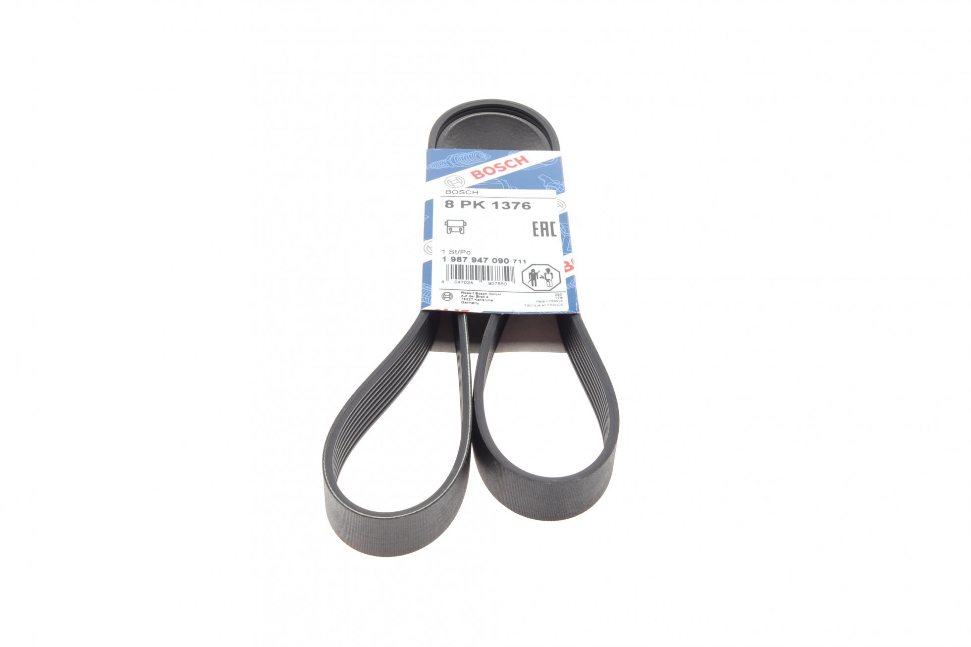 BOSCH Ремень Поликлиновый 8PK1376