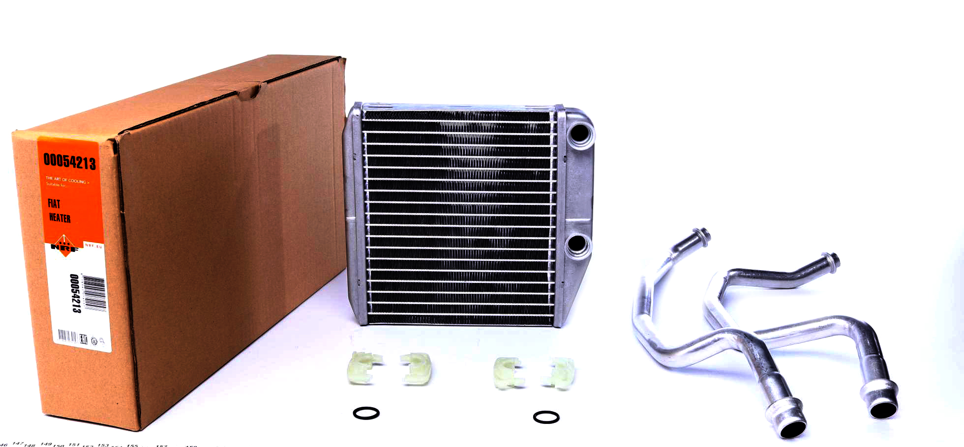 Радиатор печки (160x188x26мм) Citroen Nemo / Peugeot Bipper / Fiat