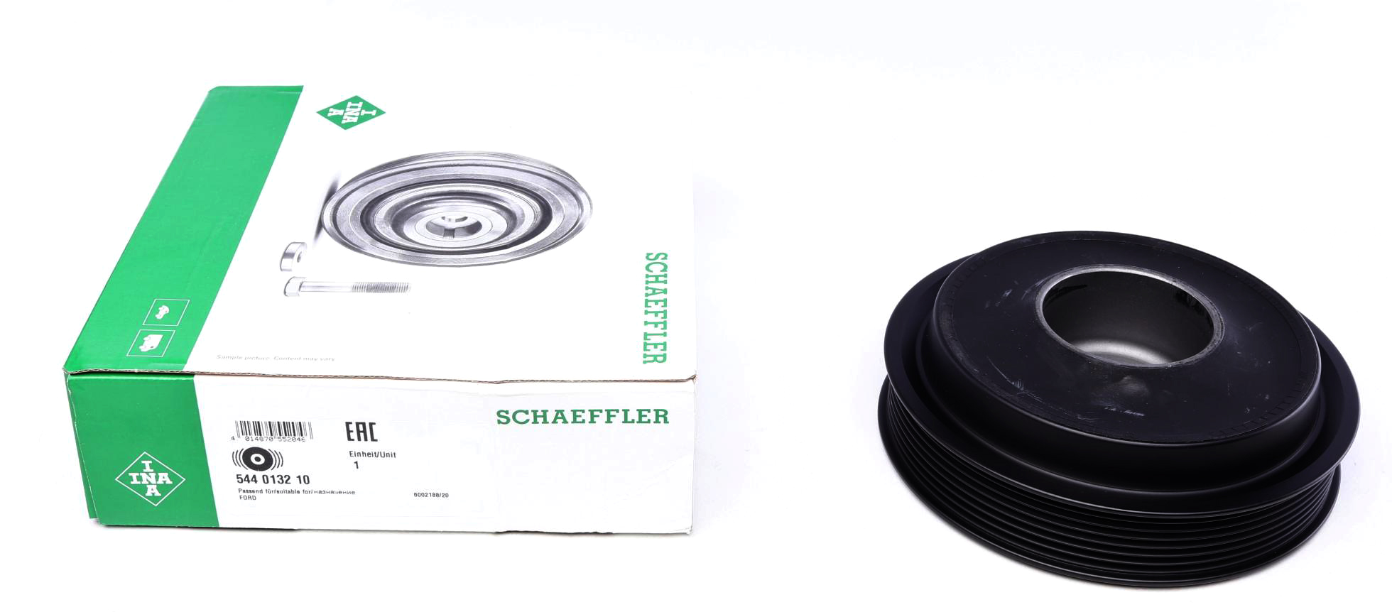 聖　1206060 Шкив коленвала (168x26мм) Ford Transit VI 2.2TDCi / 2.4TDCi 2006