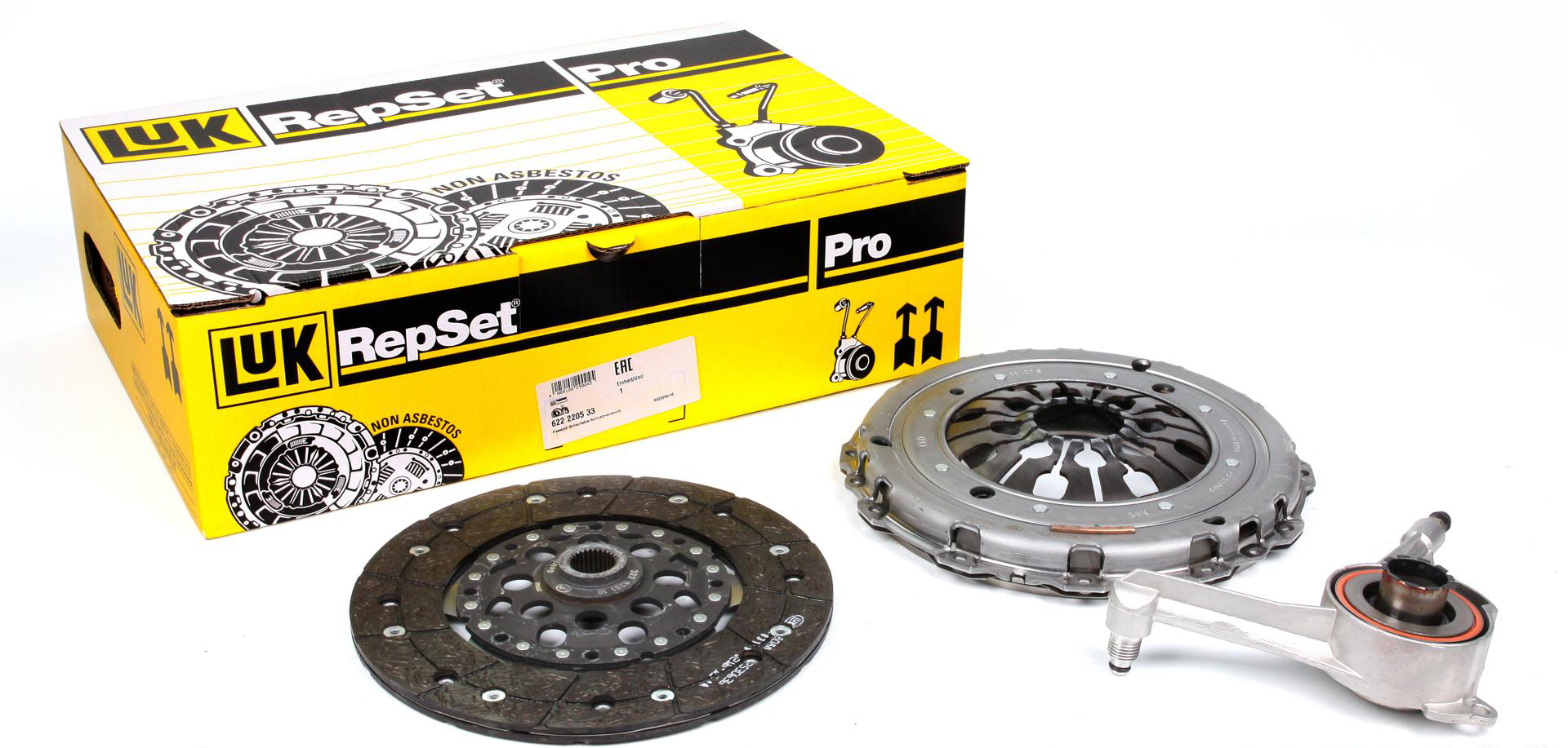 Комплект зчеплення (корзина, диск, вижимний) VW Transporter T4