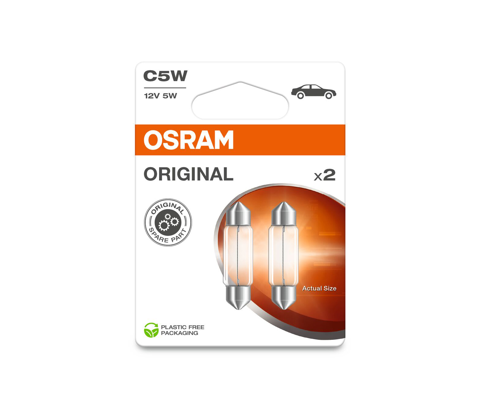【信也】小５V Автолампа підсвітки номера (2шт) VW Transporter T5 / Фольксваген