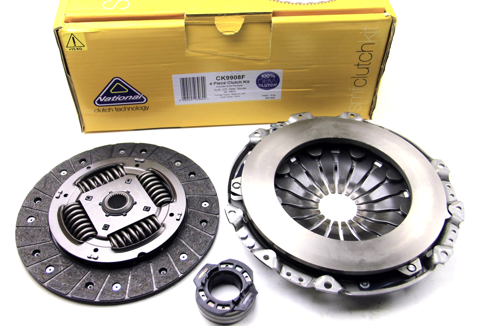 Демпфер / маховик глухий + зчеплення + вижимний VW Caddy III