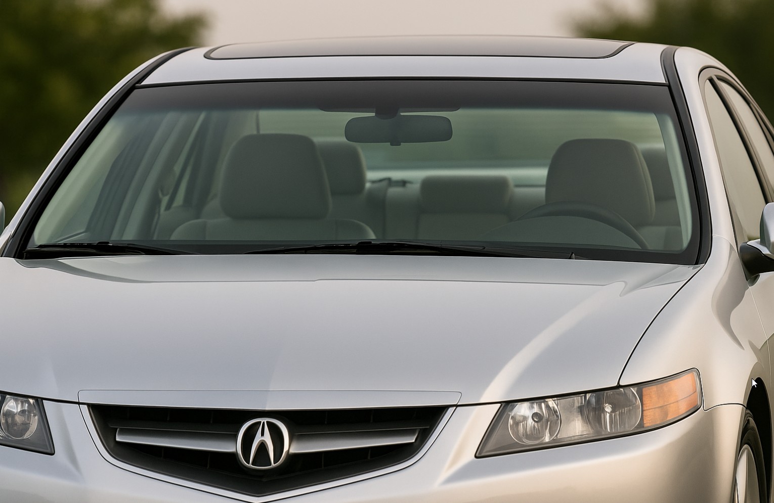 Лобовое стекло Acura TSX 2003-2008 оригинал