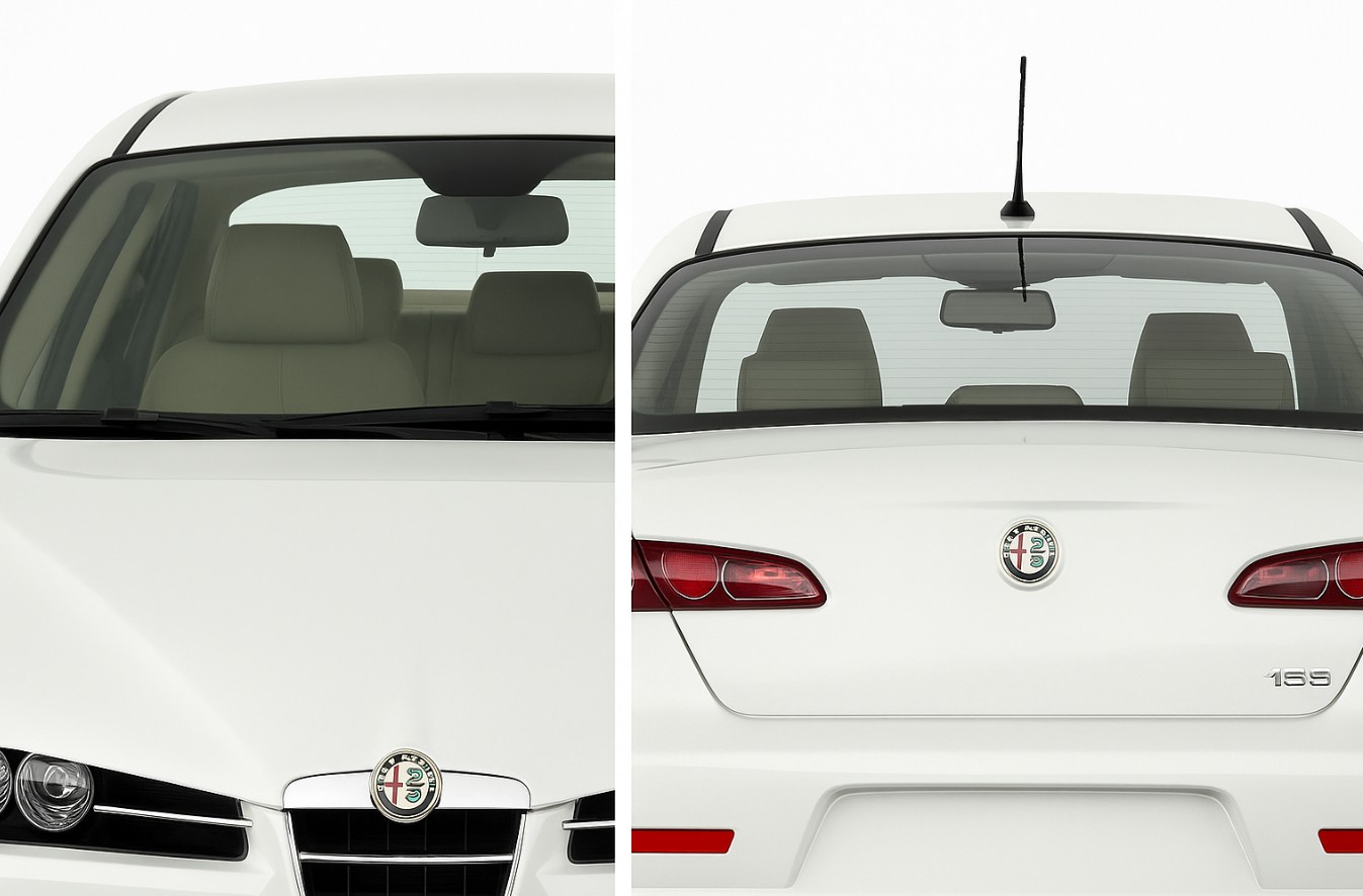 Заднее и переднее стекло с обогревом Альфа Ромео 156 хэтчбек