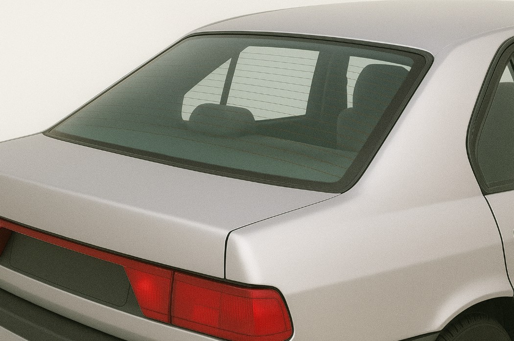 Переднее и заднее стекло Alfa Romeo 33 1990-1995 с полосой от солнца