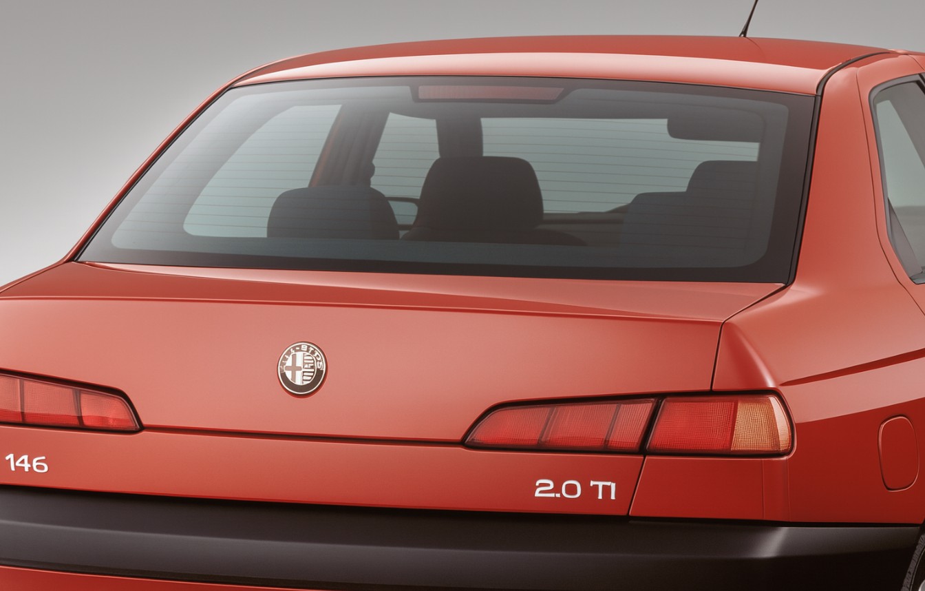 Заднє скло з обігрівом Альфа Ромео 145 146 1994-2000