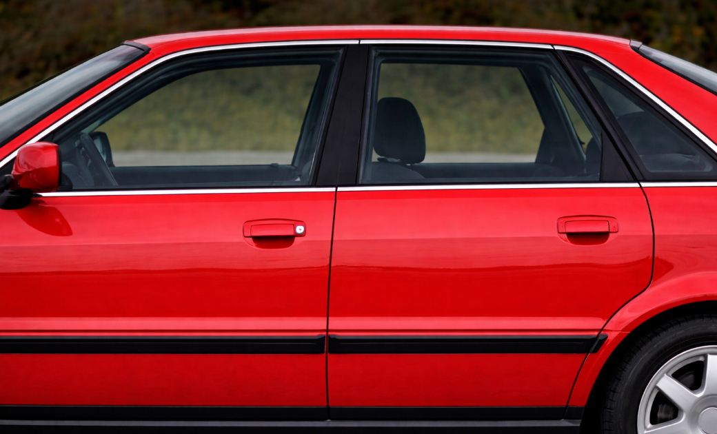 Бокове опускне скло передніх і задніх дверей для Audi 80 / 90 1986-1995 - ліве і праве вікно