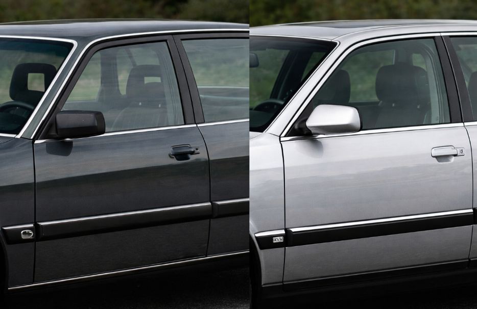 Опускное боковое стекло передней и задней двери Audi 100 / 200