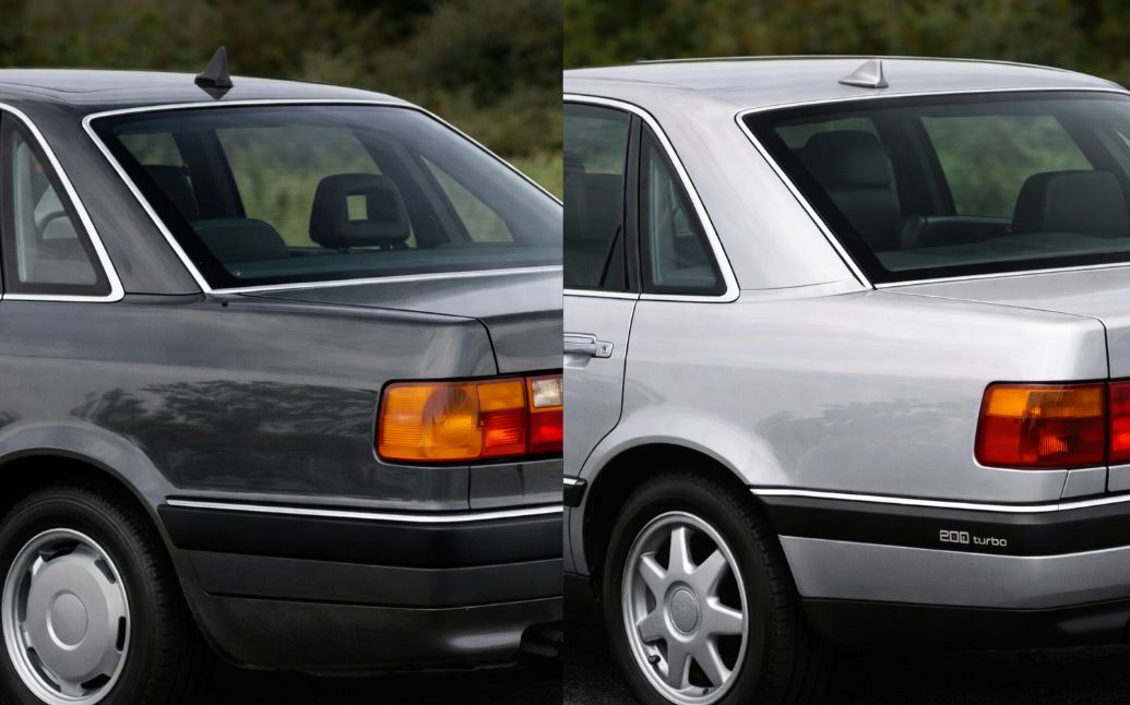 Заднее и кузовное стекло Audi 100 / 200 с обогревом и атермальным покрытием