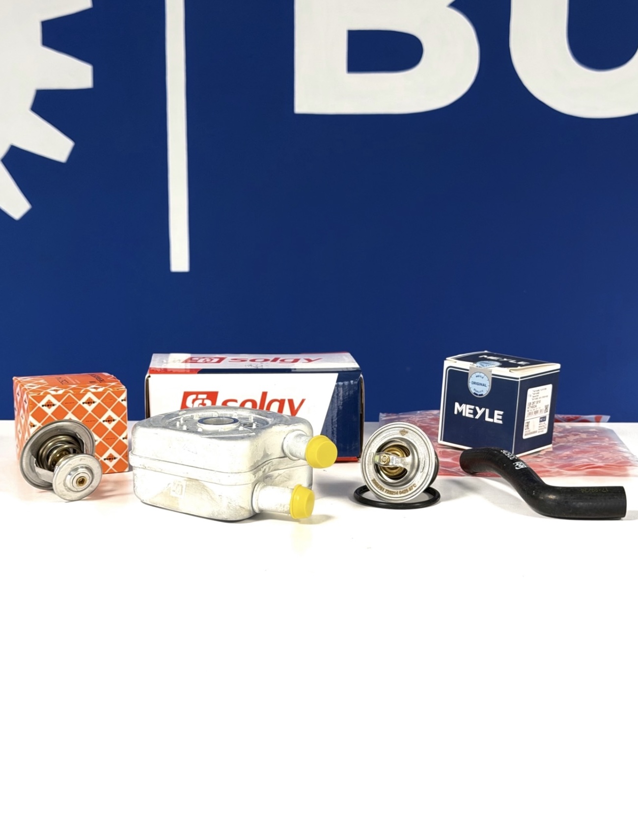 Запчасти для системы охлаждения Volkswagen Transporter T4 - радиаторы и патрубки