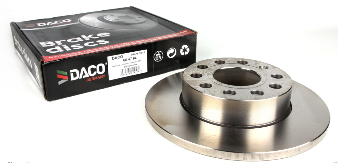 Тормозной диск задний (256х12mm) VW Caddy III / Фольксваген Кадди